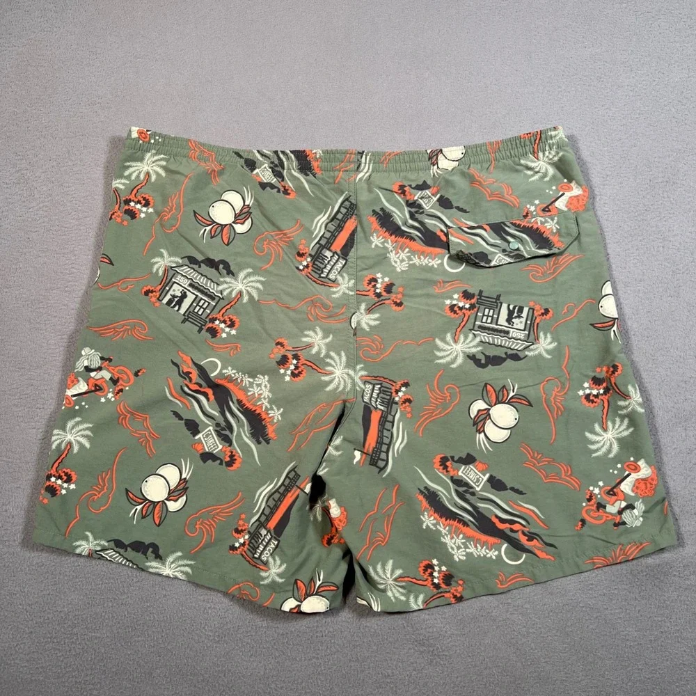 Patagonia Baggies Shorts Small C Street Mexico SoCal Surf Town Malibu Taco Stand